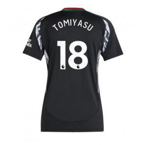 Arsenal Takehiro Tomiyasu #18 Bortatröja Kvinnor 2024-25 Kortärmad